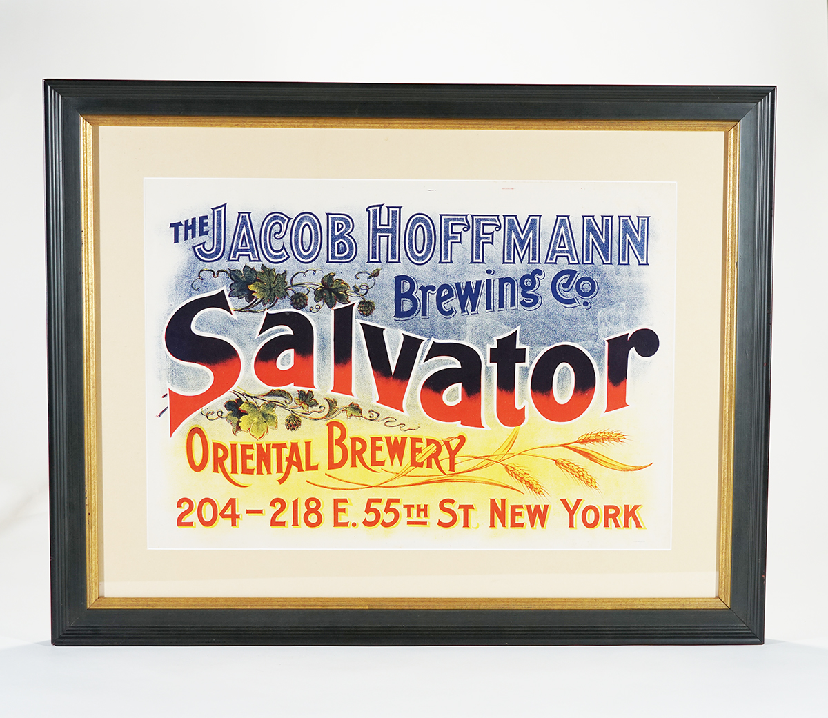 Jacob Hoffmann Salvator Oriental Brewery Lithograph