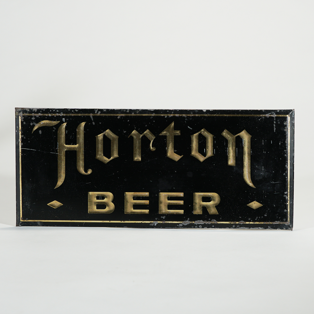 Horton Beer Debossed TOC Sign