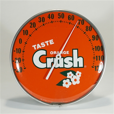 Crush Orage Soda Advetising Thermometer