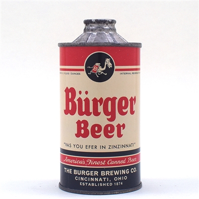 Burger Beer FBIR Early Cone Top L155-22
