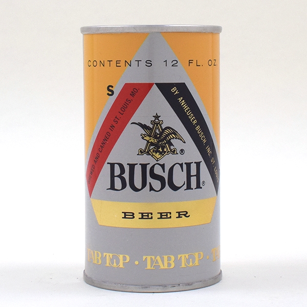 Busch Beer Test Can U-Tab 229-10