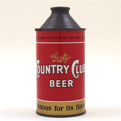 Country Club Beer Cone Top 165-19