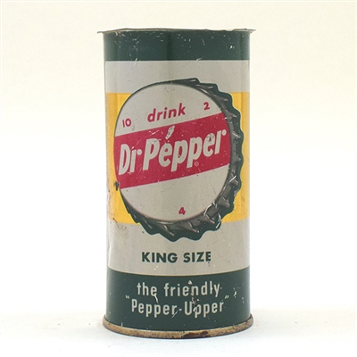 Dr Pepper 10 OZ Soda Flat Top