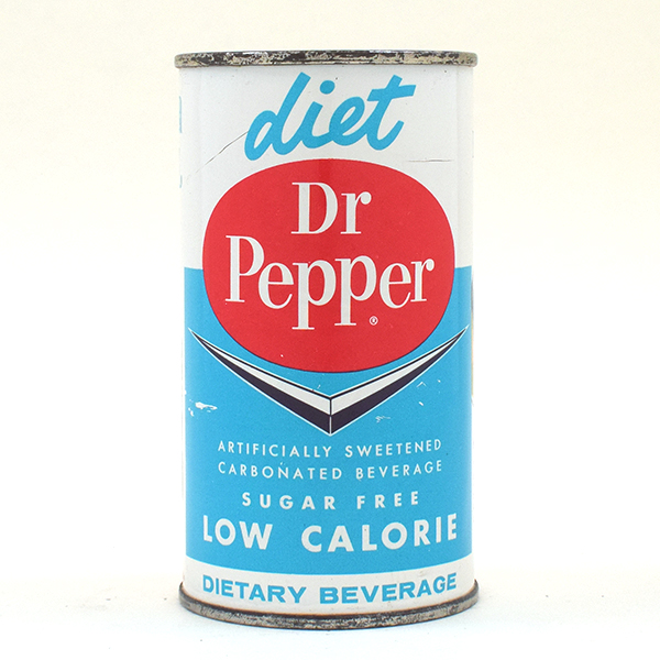 Dr Pepper Diet Soda Insert Tab Top