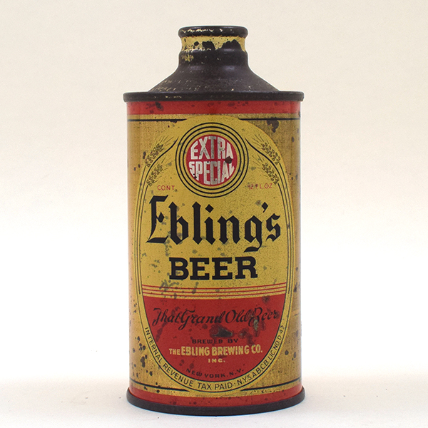 Eblings Beer Cone Top 160-25