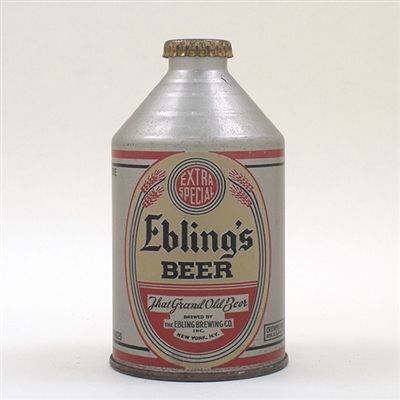 Eblings Beer Crowntainer Cone top 193-10