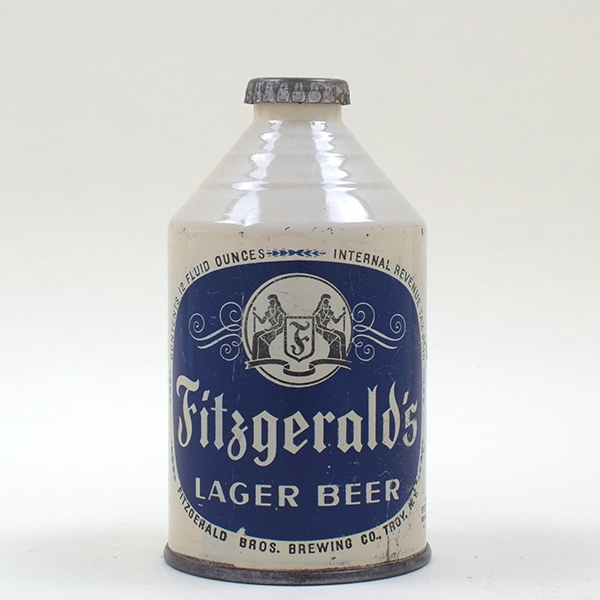 Fitzgeralds LAGER Beer Crowntainer Cone Top 194-3