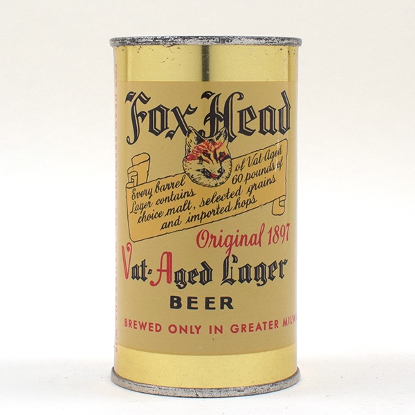 Fox Head Vat Aged Beer Flat Top 66-15