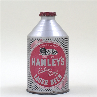 Hanleys Extra Dry LAGER Beer Crowntainer Cone Top 195-14