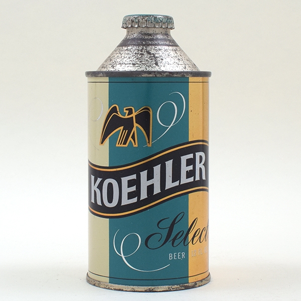 Koehler Beer Cone Top 171-27 -EXCEPTIONAL-