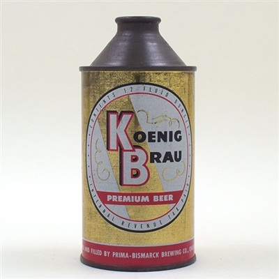 Koenig Brau Beer Cone Top 172-1
