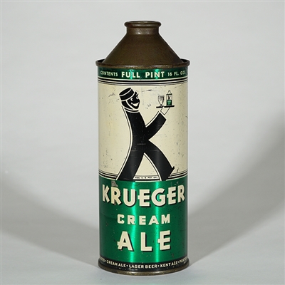 Krueger Cream Ale PINT Cone Top 231-19