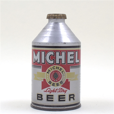 Michel Beer Crowntainer Cone Top 196-35 -RARE CLEAN-