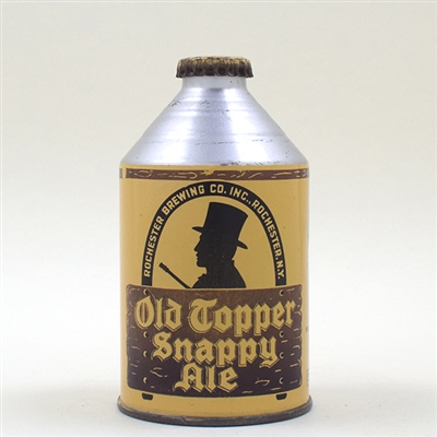 Old Topper Snappy Ale Crowntainer Cone Top 197-29