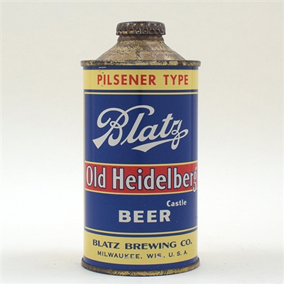 Blatz Old Heidelberg Beer Cone Top LIKE 153-20