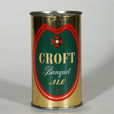 Croft Banquet Ale TAN LETTERS 52-33