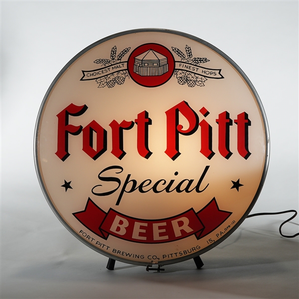 1930's-40's lighted beer signs