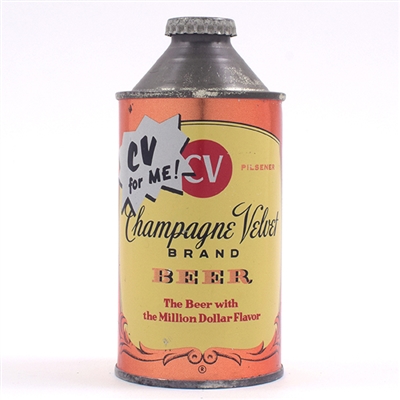 Champagne Velvet Beer Cone Top 156-13