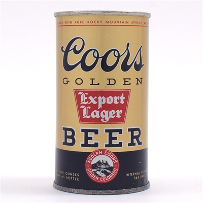 Coors Export Lager Flat Top LUSCIOUS 51-16