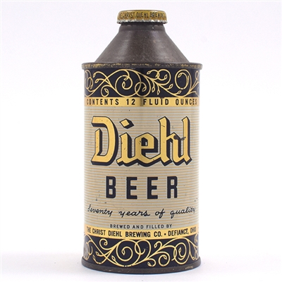 Diehl Beer Cone Top 70 YEARS 159-13
