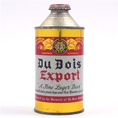 DuBois Export Beer Cone Top 159-22 OUTSTANDING