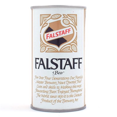 Falstaff Beer Flat Top Test Can USBCII 232-13