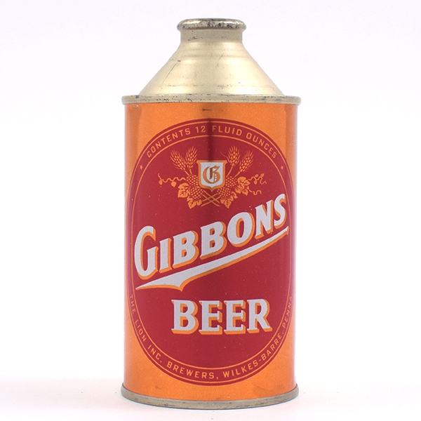 Gibbons Beer Cone Top 164-27 MINTY