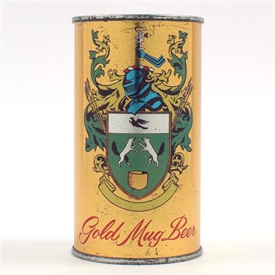 Gold Mug Beer Flat Top AMAZING 72-16