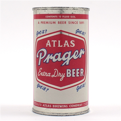 Atlas Prager Beer Flat Top 32-25