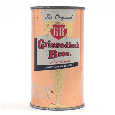 Griesedieck Bros Copper Set Flat Top 76-17