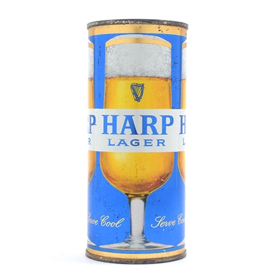 Harp Lager Beer IRISH Pint Flat Top