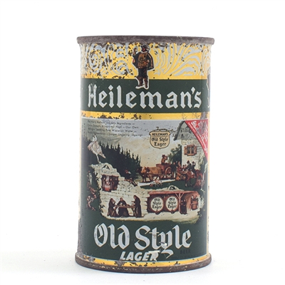 Heilemans Old Style Beer Flat Top 11 OUNCE 108-12