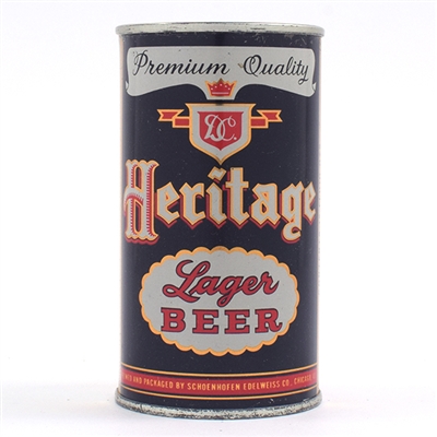 Heritage Beer SCHOENOFEN 81-34 TOUGH CHICAGO FLAT
