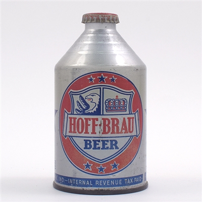 Hoff-Brau Beer Crowntainer Cone Top 195-19