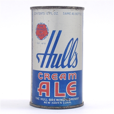 Hulls Ale Opening Instruction Flat Top 84-17