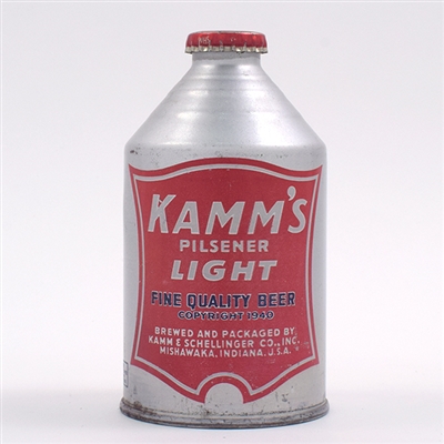 Kamms Beer Crowntainer Cone Top IRTP DARK BLUE 196-4