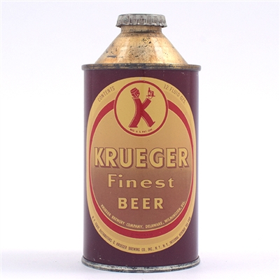 Krueger Beer Cone Top WILMINGTON 172-6