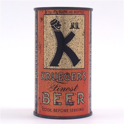 Kruegers Beer Instructional WITHDRAWN FREE UNLISTED