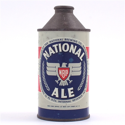 National Ale Cone Top GRAY 174-28