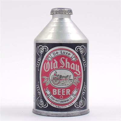 Old Shay Beer Crowntainer Cone Top PITTSBURGH 197-28