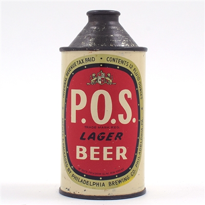 POS Beer Cone Top 179-20