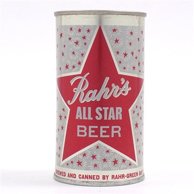 Rahrs All Star Beer Flat Top GREEN BAY 117-21 MINTY