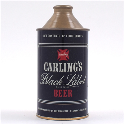 Black Label Beer Cone Top 156-30 MINTY