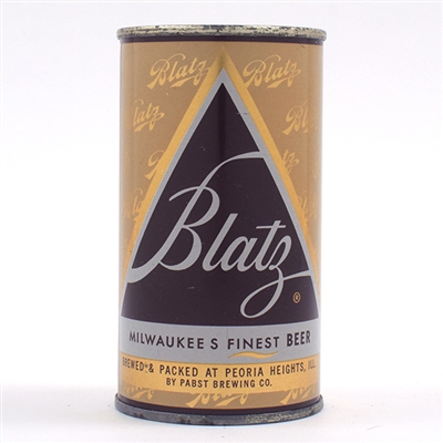 Blatz Beer Flat Top PEORIA HEIGHTS 39-3