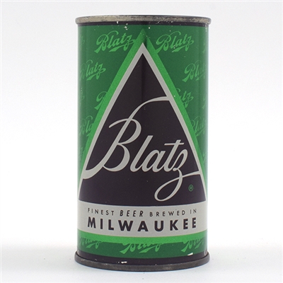 Blatz Beer Green Set Can Flat Top 39-13