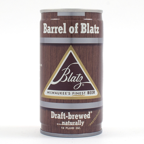 Blatz Draft Barrel of Blatz Pull Tab Test Can 226-33