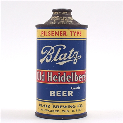 Blatz Old Heidelberg Beer Cone Top 153-20