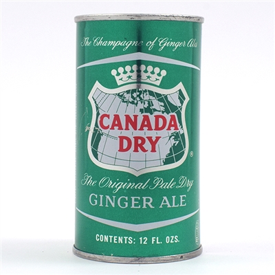 Canada Dry Ginger Ale Soda Flat Top