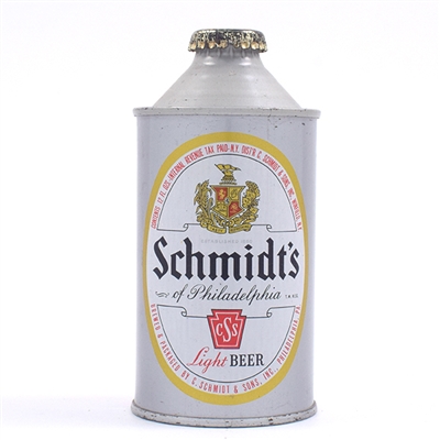 Schmidt Beer Flat Bottom Cone Top UNLISTED