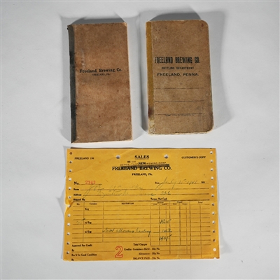 Simon Brewery United States Ration Books and Holder 